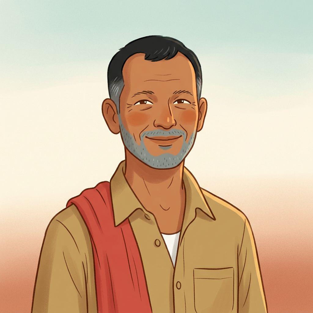 Basha, the auto driver who speaks in short functional Telugu