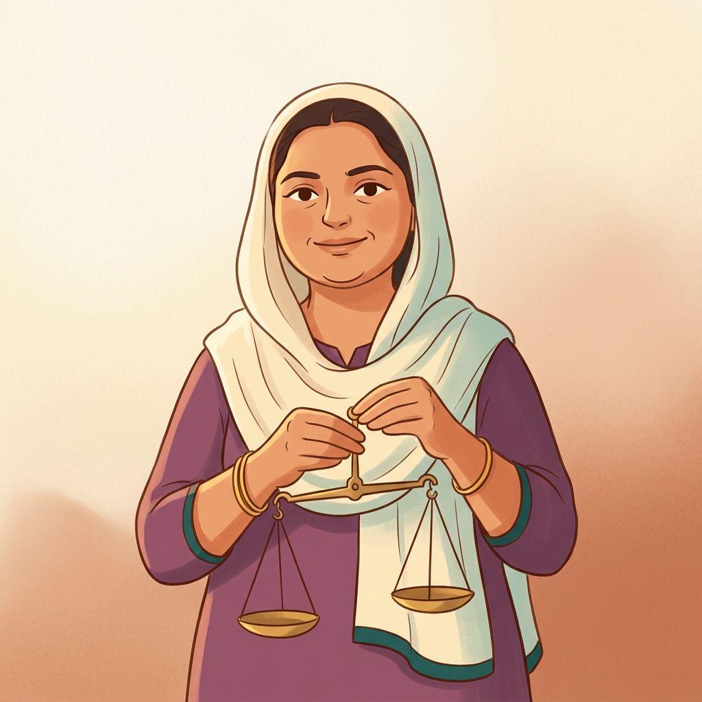 Salma, the market vendor who quotes per kilo and enjoys a bargain